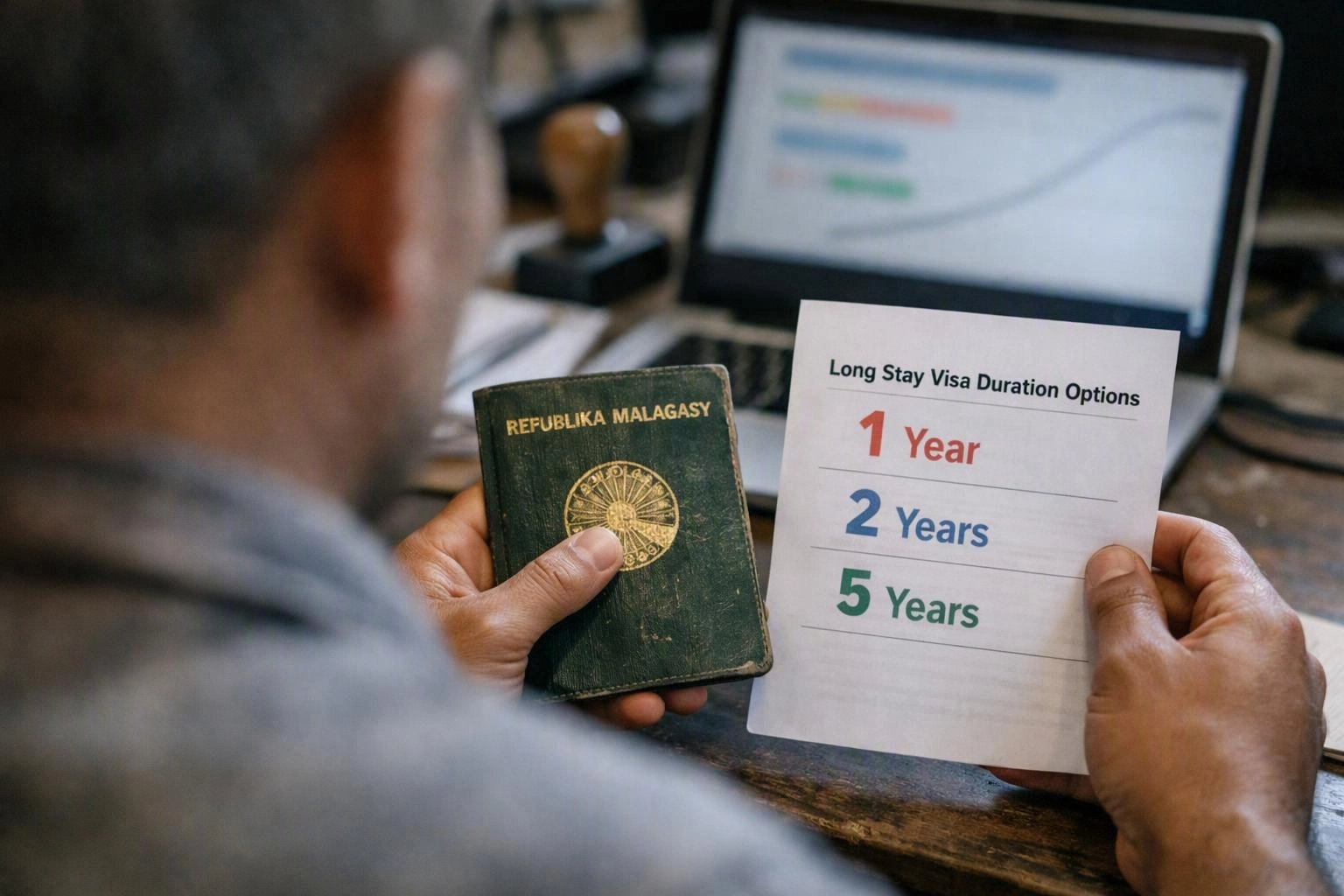 Long Stay Visa Duration Options: 1 Year, 2 Years, or 5 Years