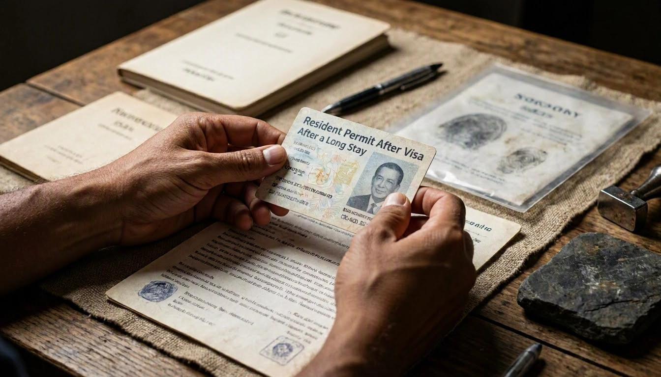 Resident Permit After a Long Stay Visa