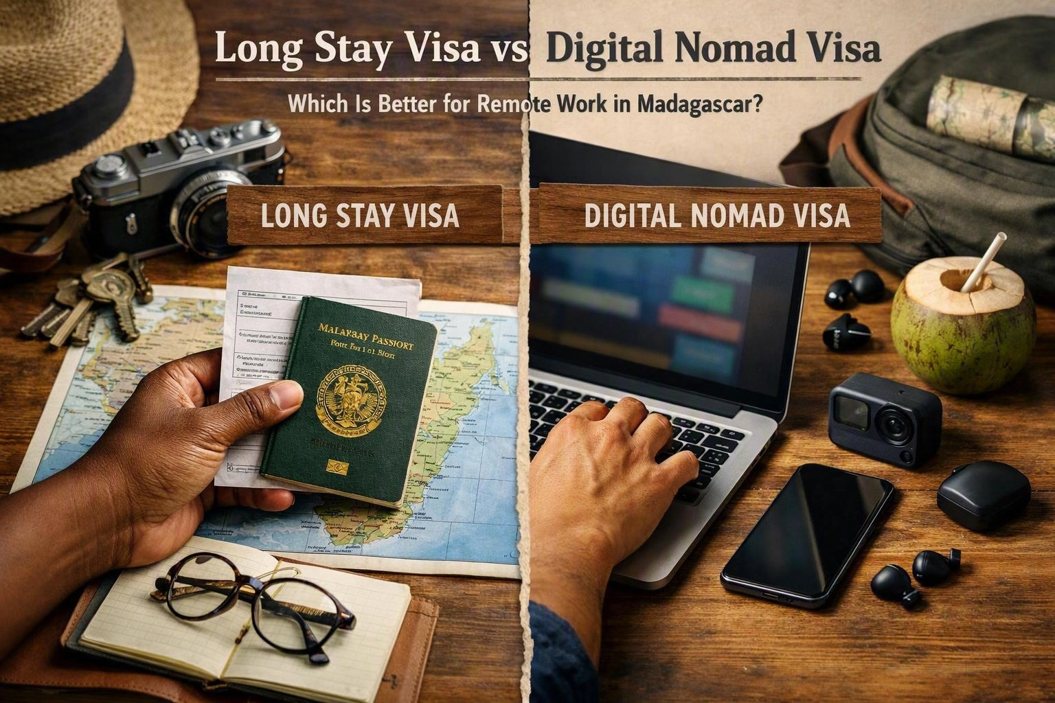 Long Stay Visa vs Digital Nomad Visa: Which Is Better for Remote Work in Madagascar?