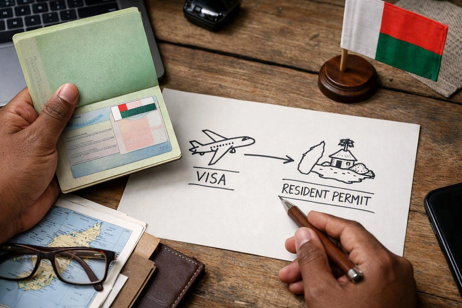 Transformable Visa to Resident Permit: How the Process Works