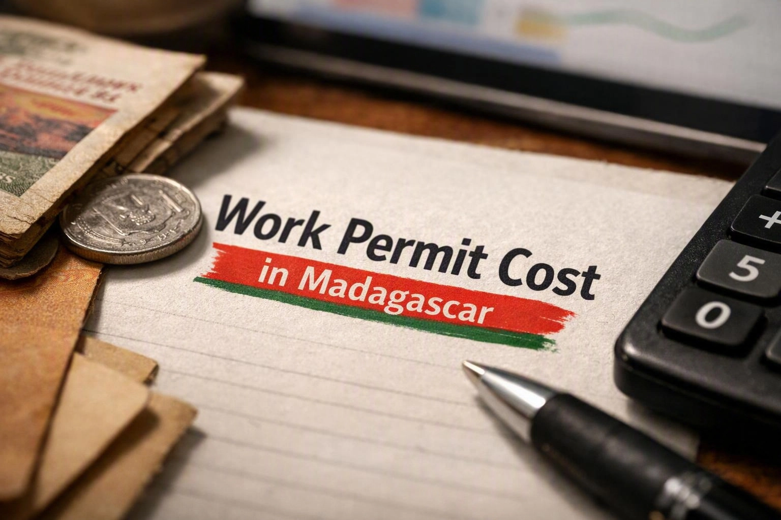 Work Permit Cost in Madagascar
